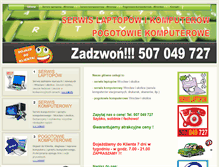 Tablet Screenshot of pogotowiekomputerowewroclaw.com